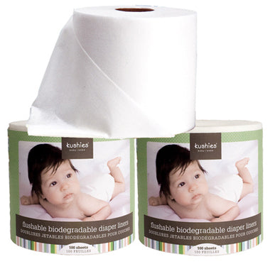 Kushies diaper deals liners