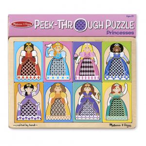 Melissa and Doug Princess Peek-through Puzzle