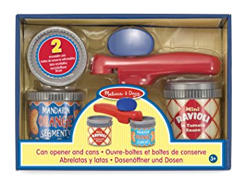 Melissa and Doug Can opener and cans