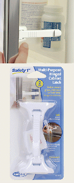 Safety 1st multipurpose hinged cabinet lock