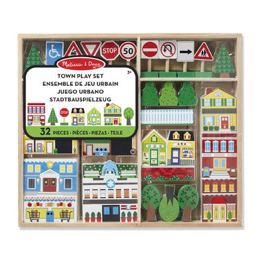 Melissa and Doug Town Playset