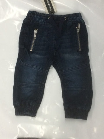 Badaboom infant boy's denim jean