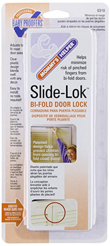 Mommy's Helper Slide Lock Bi-Fold door lock