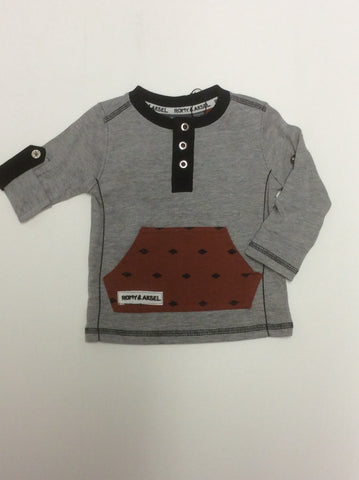 Romy and Aksel infant boy's top