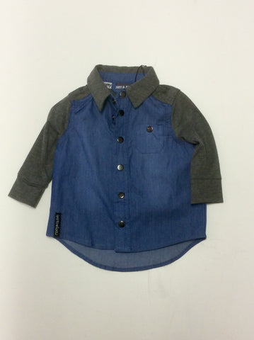 Romy and Aksel infant boy's shirt