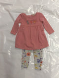 Badaboom infant girls 2 piece set 3-24 month