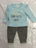 Baby Mode infant girl's 2 piece set 3-24 month