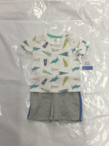 Baby Mode infant boy's 2 piece set 3-9 month