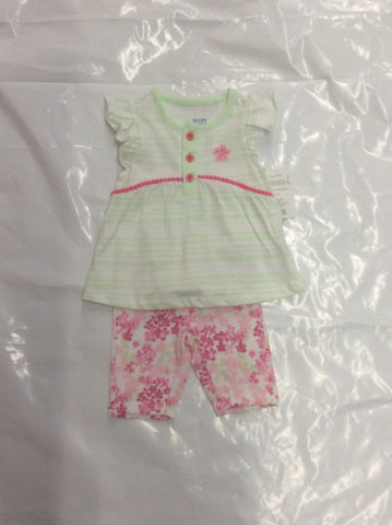 Baby Mode infant girl's 2 piece set 6 month