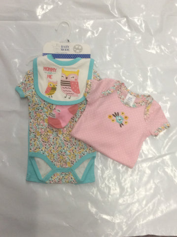 Baby Mode infant girl's 5 piece set 3-6 month