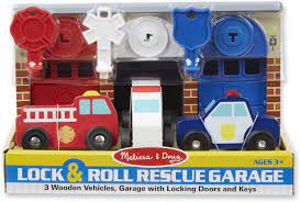 Melissa and Doug Lock & Roll Garage