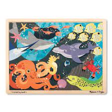 Melissa and Doug wooden jigsaw puzzle