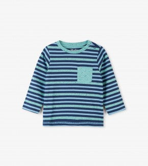Hatley infant boy's striped top