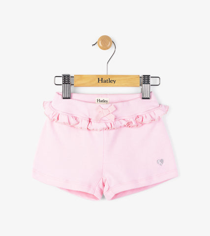 Hatley infant girl's daisy ruffle short