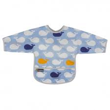 Kushies Clean Bib with sleeves 6-12 month