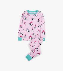 Little Blue House pyjamas - Winter Penguins
