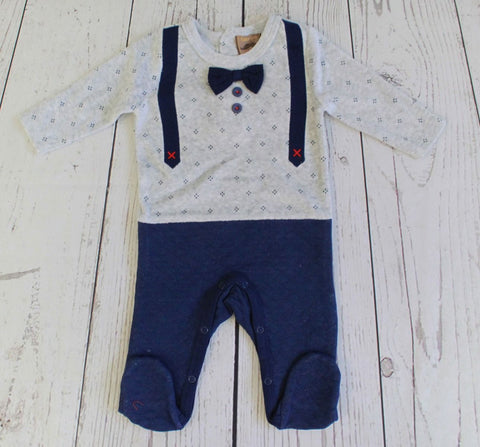 Little Gent suspenders sleeper